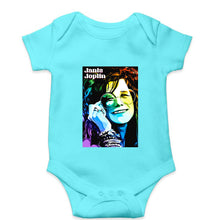 Load image into Gallery viewer, Janis Joplin Kids Romper For Baby Boy/Girl-Sky Blue-Ektarfa.online

