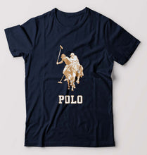 Load image into Gallery viewer, Polo T-Shirt for Men-Navy Blue-Ektarfa.online
