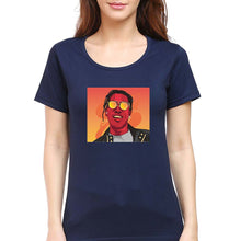 Load image into Gallery viewer, Asap Rocky T-Shirt for Women-Navy Blue-Ektarfa.online
