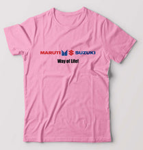 Load image into Gallery viewer, Maruti-Suzuki T-Shirt for Men-Light Baby Pink-Ektarfa.online
