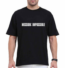 Load image into Gallery viewer, Mission Impossible (MI) Oversized T-Shirt for Men-Black-Ektarfa.online
