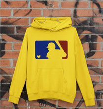 Load image into Gallery viewer, Baseball Unisex Hoodie for Men/Women-Mustard Yellow-Ektarfa.online
