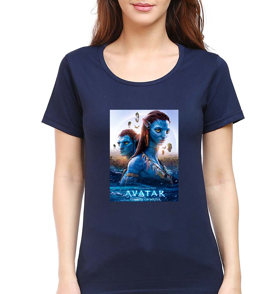 Avatar T-Shirt for Women-Navy Blue-Ektarfa.online
