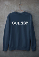 Load image into Gallery viewer, Guess Unisex Sweatshirt for Men/Women-Navy Blue-Ektarfa.online

