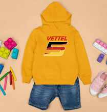 Load image into Gallery viewer, Sebastian Vettel F1 Kids Hoodie for Boy/Girl-Mustard Yellow-Ektarfa.online
