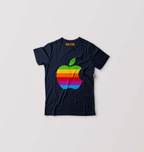 Load image into Gallery viewer, Apple Kids T-Shirt for Boy/Girl-Navy Blue-Ektarfa.online
