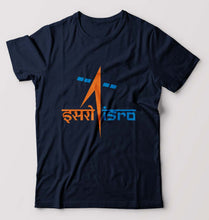 Load image into Gallery viewer, Isro T-Shirt for Men-Navy Blue-Ektarfa.online
