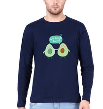 Load image into Gallery viewer, Avocado BFF Full Sleeves T-Shirt for Men-Navy Blue-Ektarfa.online
