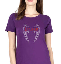 Load image into Gallery viewer, Lucifer T-Shirt for Women-Purple-Ektarfa.online
