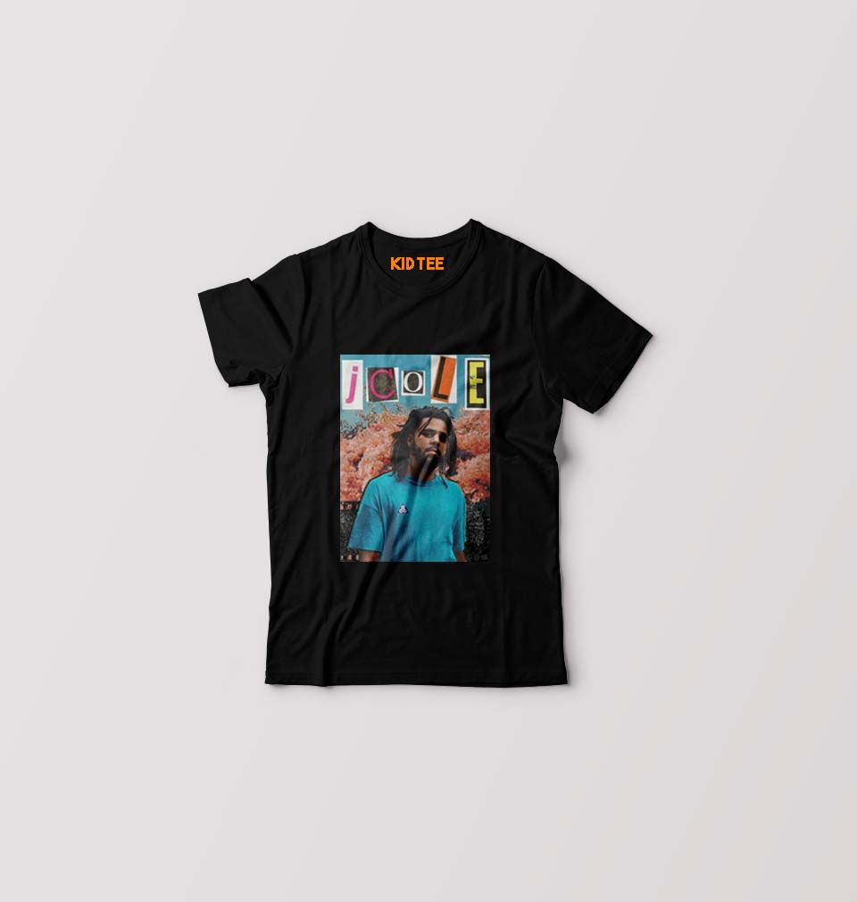 J. Cole T-Shirt for Boy/Girl-Black-Ektarfa.online