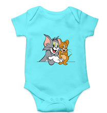 Load image into Gallery viewer, Tom and Jerry Kids Romper For Baby Boy/Girl-Sky Blue-Ektarfa.online
