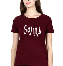 Load image into Gallery viewer, Gojira T-Shirt for Women-Maroon-Ektarfa.online
