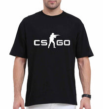 Load image into Gallery viewer, Counter-strike Global Offensive(CS GO) Oversized T-Shirt for Men-Black-Ektarfa.online
