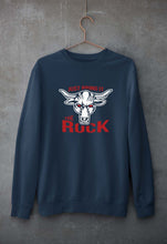 Load image into Gallery viewer, The Rock Unisex Sweatshirt for Men/Women-Navy Blue-Ektarfa.online
