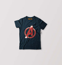 Load image into Gallery viewer, Avenger Logo Kids T-Shirt for Boy/Girl-Petrol Blue-Ektarfa.online
