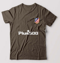 Load image into Gallery viewer, Atletico Madrid 2021-22 T-Shirt for Men-Olive Green-Ektarfa.online
