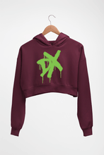 Load image into Gallery viewer, DX WWE Crop HOODIE FOR WOMEN-Maroon-Ektarfa.online
