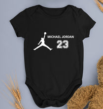 Load image into Gallery viewer, Michael Jordan Kids Romper For Baby Boy/Girl-Black-Ektarfa.online
