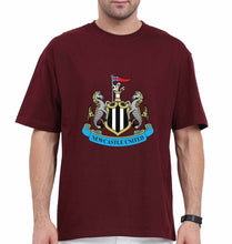 Load image into Gallery viewer, Newcastle Oversized T-Shirt for Men-Maroon-Ektarfa.online
