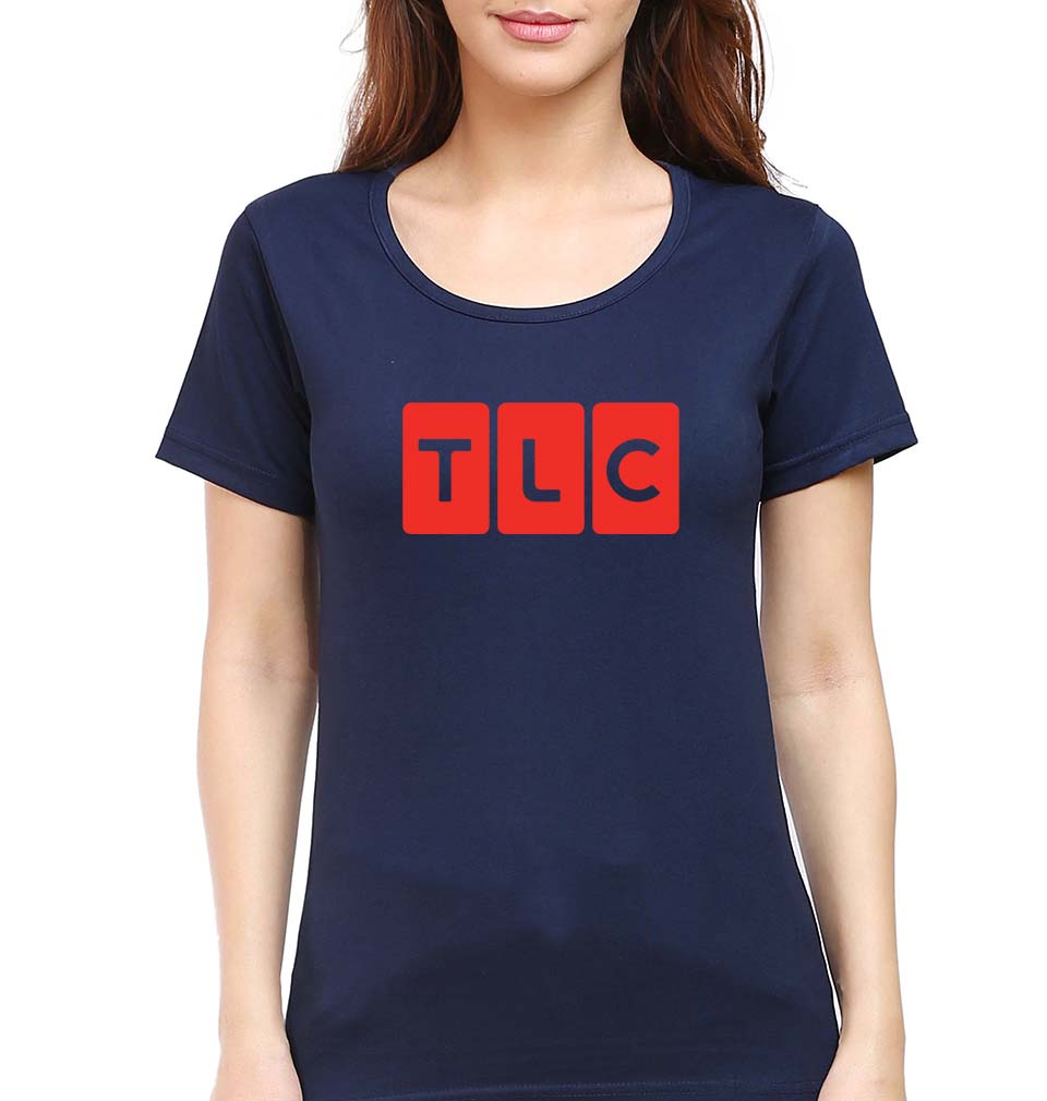 TLC T-Shirt for Women-Navy Blue-Ektarfa.online