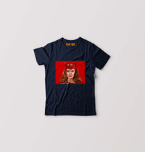 Load image into Gallery viewer, Scarlet Witch Wanda Kids T-Shirt for Boy/Girl-Navy Blue-Ektarfa.online

