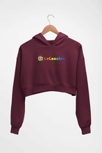 Load image into Gallery viewer, CoComelon Crop HOODIE FOR WOMEN-Maroon-Ektarfa.online
