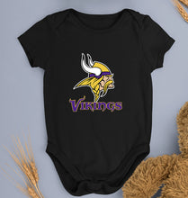 Load image into Gallery viewer, Vikings Kids Romper For Baby Boy/Girl-Black-Ektarfa.online
