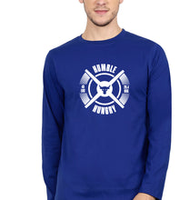 Load image into Gallery viewer, Humble Hungry Gym Full Sleeves T-Shirt for Men-Royal Blue-Ektarfa.online
