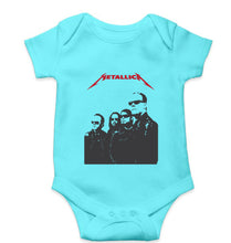 Load image into Gallery viewer, Metallica Kids Romper For Baby Boy/Girl-0-5 Months(18 Inches)-Sky Blue-Ektarfa.online
