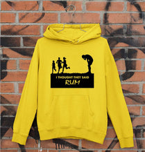 Load image into Gallery viewer, Rum Funny Unisex Hoodie for Men/Women-Mustard Yellow-Ektarfa.online
