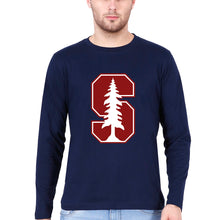 Load image into Gallery viewer, Stanford Full Sleeves T-Shirt for Men-Navy Blue-Ektarfa.online
