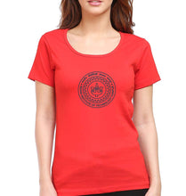 Load image into Gallery viewer, IIT Kanpur T-Shirt for Women-Red-Ektarfa.online
