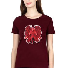Load image into Gallery viewer, Wanda T-Shirt for Women-Maroon-Ektarfa.online
