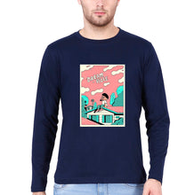 Load image into Gallery viewer, J. Cole Full Sleeves T-Shirt for Men-Navy Blue-Ektarfa.online
