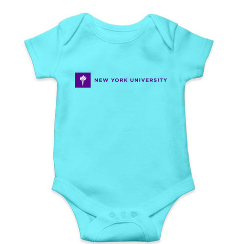 New York University Kids Romper For Baby Boy/Girl-Sky Blue-Ektarfa.online