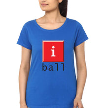 Load image into Gallery viewer, I Ball T-Shirt for Women-Royal Blue-Ektarfa.online

