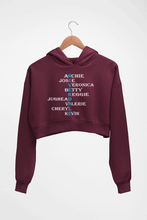 Load image into Gallery viewer, Riverdale Crop HOODIE FOR WOMEN-Maroon-Ektarfa.online
