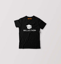 Load image into Gallery viewer, IIM L Lucknow Kids T-Shirt for Boy/Girl-Black-Ektarfa.online
