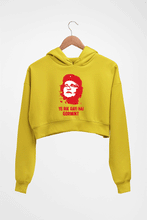 Load image into Gallery viewer, Ye Bik Gayi Hai GorMint Crop HOODIE FOR WOMEN-Mustard Yellow-Ektarfa.online
