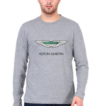 Load image into Gallery viewer, Aston Martin Full Sleeves T-Shirt for Men-Grey Melange-Ektarfa.online

