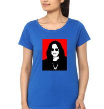 Load image into Gallery viewer, Ozzy Osbourne T-Shirt for Women-Royal Blue-Ektarfa.online
