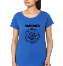 Load image into Gallery viewer, Ramones T-Shirt for Women-Royal Blue-Ektarfa.online
