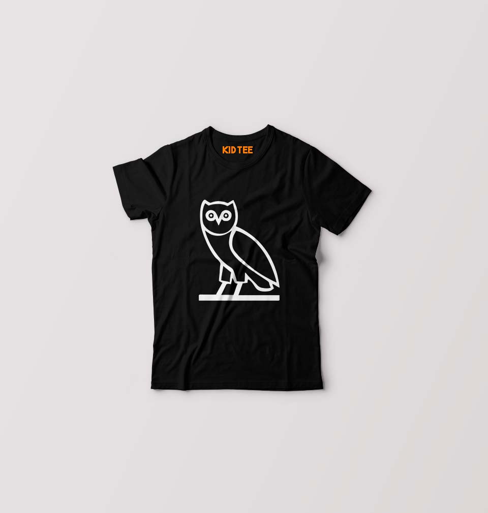 OVO Kids T-Shirt for Boy/Girl-Black-Ektarfa.online
