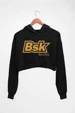 Load image into Gallery viewer, Bershka(BSK) Crop HOODIE FOR WOMEN-Black-Ektarfa.online

