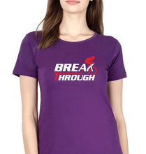 Load image into Gallery viewer, Cycling T-Shirt for Women-Purple-Ektarfa.online
