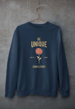 Load image into Gallery viewer, Be Unique Unisex Sweatshirt for Men/Women-Navy Blue-Ektarfa.online
