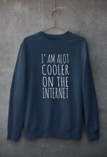 Load image into Gallery viewer, Internet Unisex Sweatshirt for Men/Women-Navy Blue-Ektarfa.online
