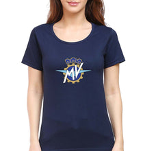 Load image into Gallery viewer, MV Agusta T-Shirt for Women-Navy Blue-Ektarfa.online
