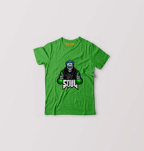 Load image into Gallery viewer, Battlegrounds Mobile India (BGMI) Soul Esport Kids T-Shirt for Boy/Girl-Flag Green-Ektarfa.online
