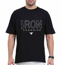 Load image into Gallery viewer, Iron Paradise Oversized T-Shirt for Men-Black-Ektarfa.online
